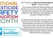 national pesticide safety education month